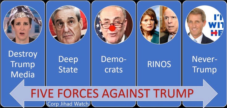 forces against trump