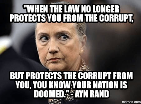 law protects the corrupt