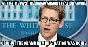 obama admin unaware