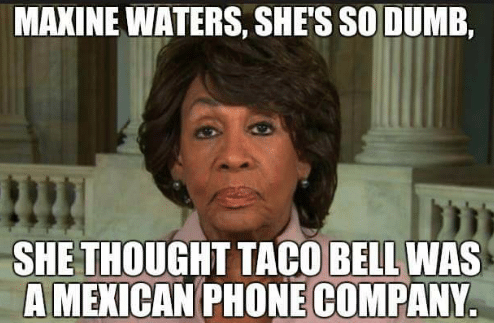 maxine-waters-shes-so-dumb-she-thought-taco-bell-was-31487769