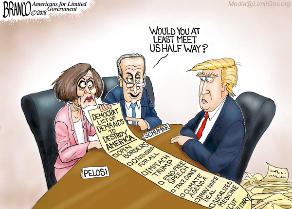 dem demands to destry America