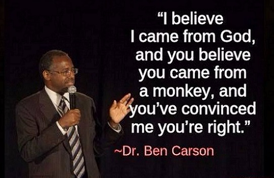 An Obama Voting Atheist Called Ben Carson a "Moron" for His Faithben carson meme