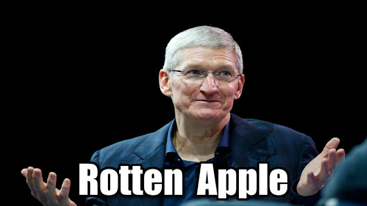 rotten apple
