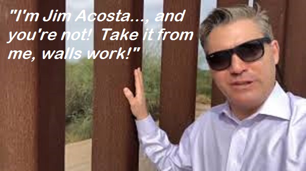 jim acosta at the border