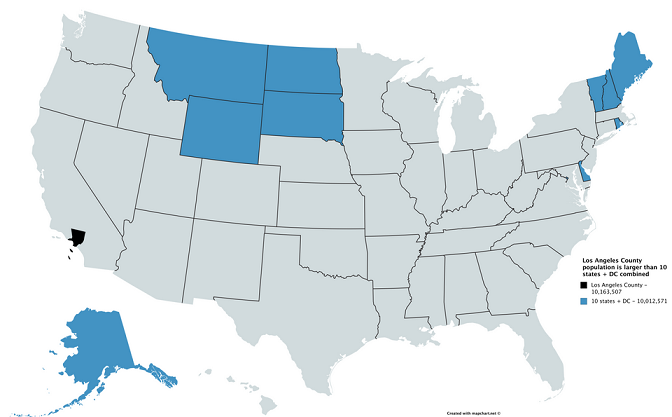 la county vs 10 states