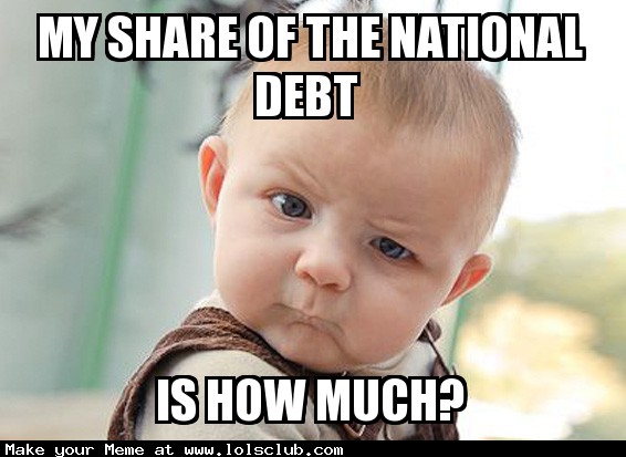 national debt 1