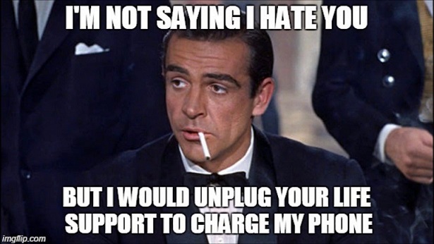 funny meme charge phone
