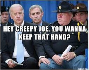 biden creepy